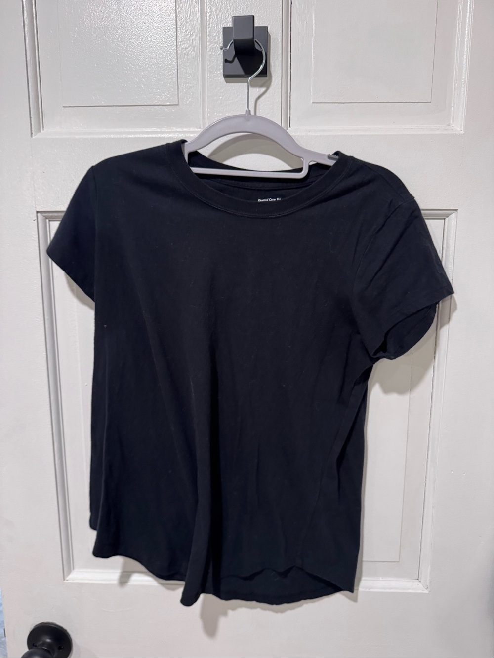 Abercrombie & Fitch Black Short Sleeve Crew Tee
